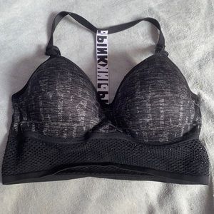 Black PINK sports bra